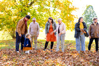 Whole Family - Leaf Tossing