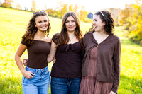 With Keira and Ava