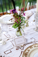 Flowers, Food and Place Settings